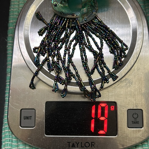 🖤NEW💕Handmade Abalone Shell and tassel earrings - Picture 10 of 10